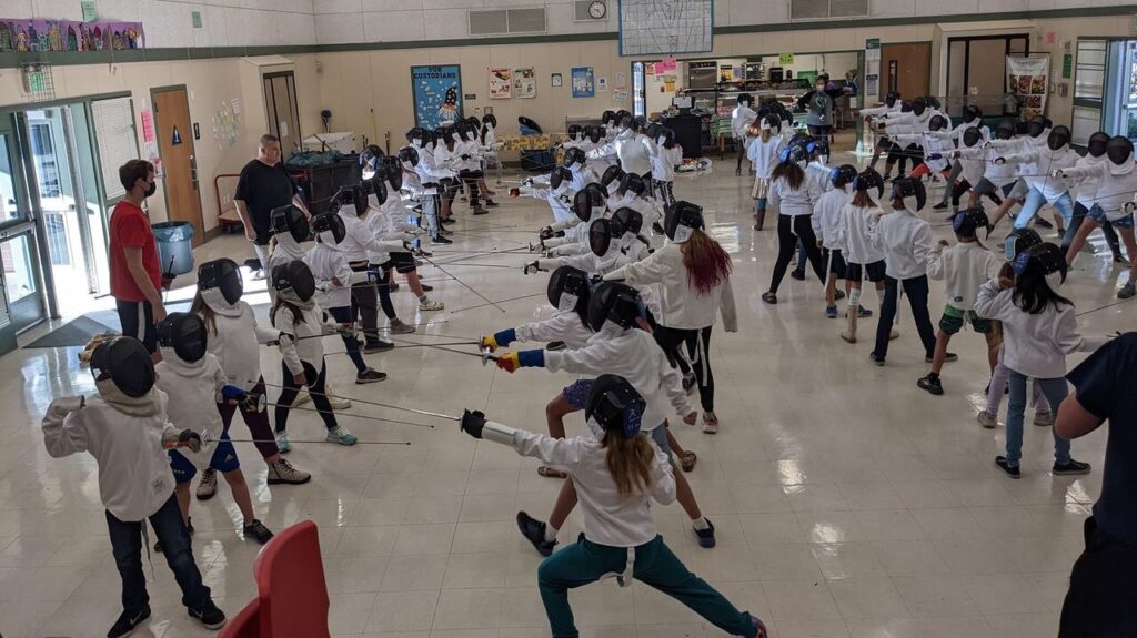 School Fencing Programs! Davis Fencing Academy
